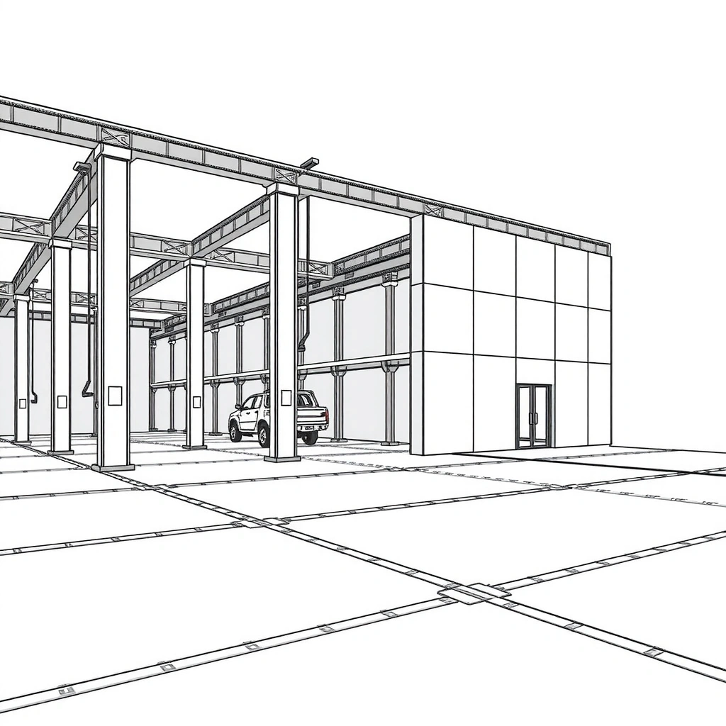 Industrial facility construction